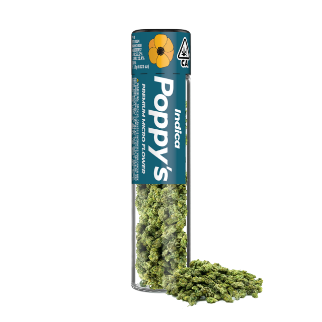 Poppy's - 1/8 OZ- BISCOTTI- PREMIUM SMALLS