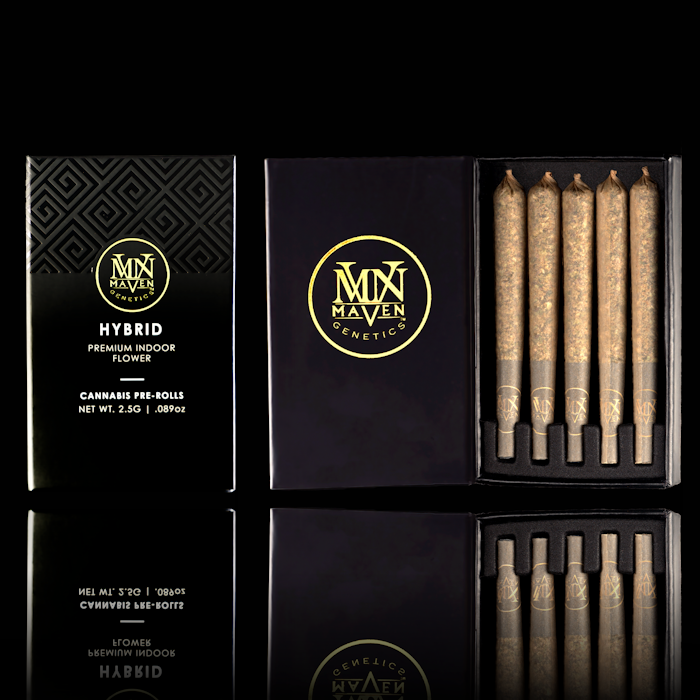Maven - 5PK- 0.5G- PARISIAN KUSH- PRE ROLLS Main Image