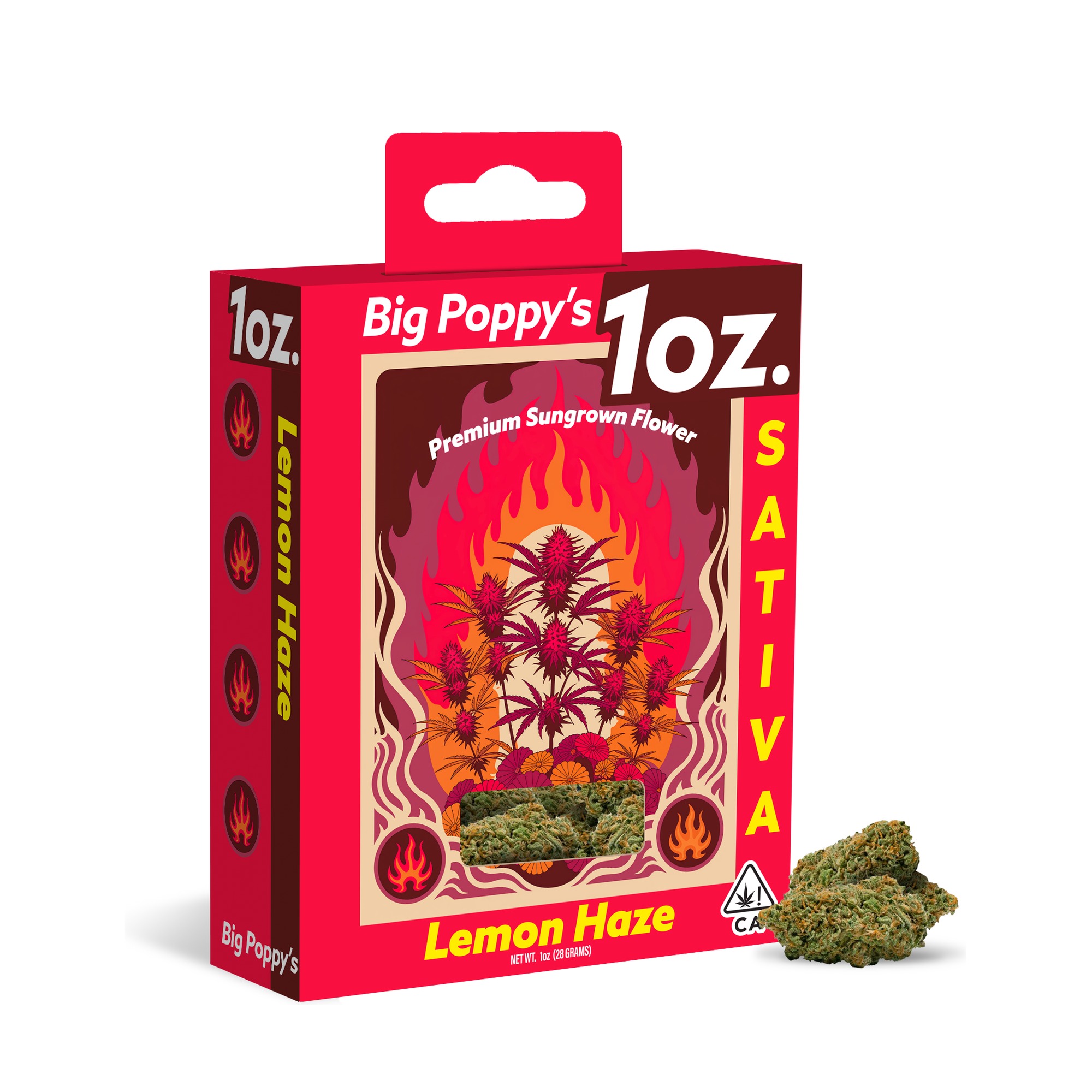 Poppy's - 1 OZ- LEMON HAZE- SUN GROWN Main Image