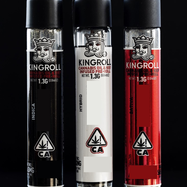 Kingroll - 1.3G- WHITE WIDOW X STRAWBERRY FIELDS- INFUSED