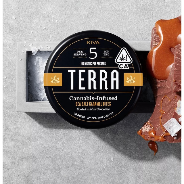 Terra - 20CT- SEA SALT CARAMEL- MILK CHOCOLATE BITES