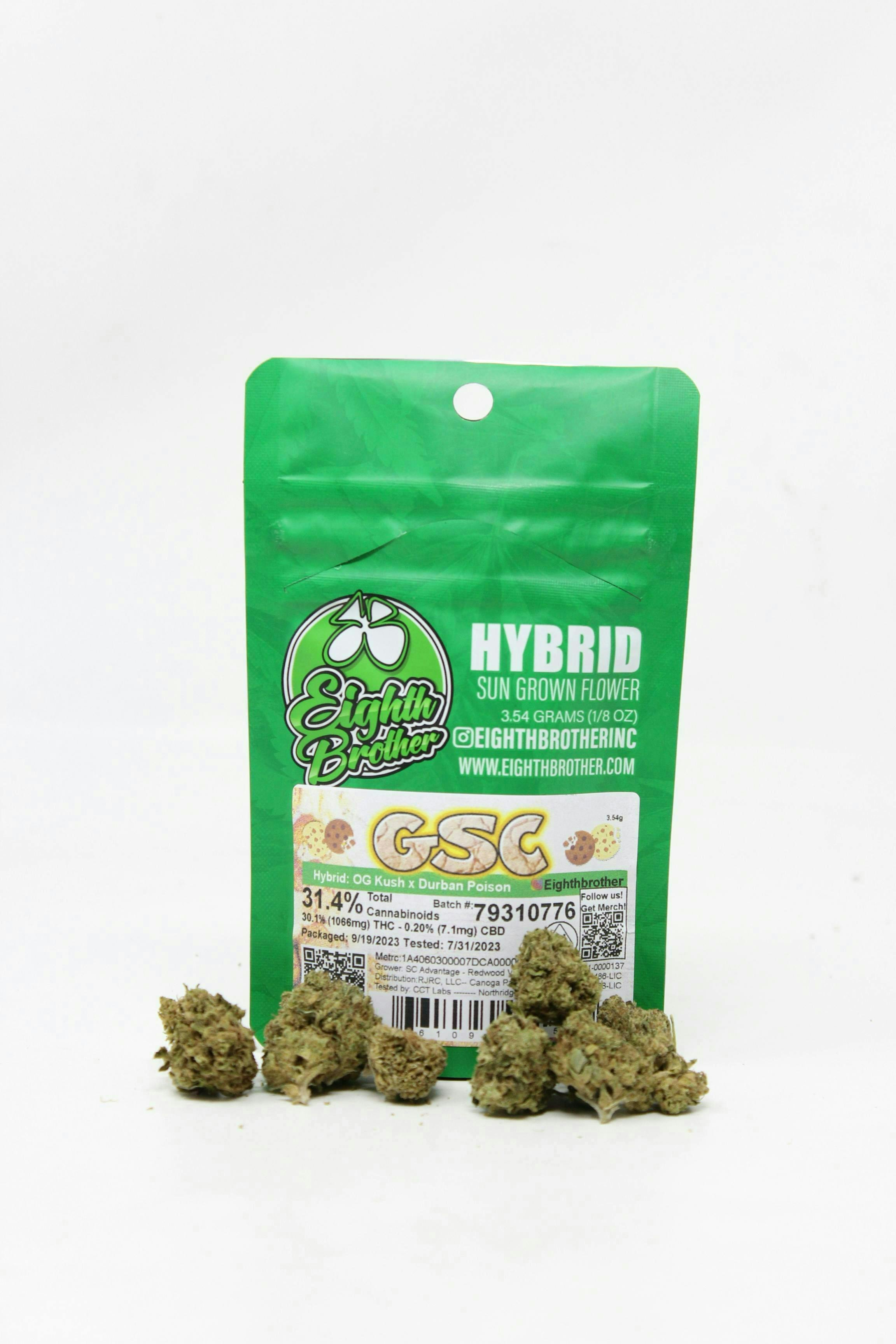 Eighth brother - 1/8 OZ- GSC- SUN GROWN Main Image