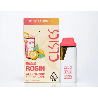 1G- PINK LEMON UP- ROSIN DISPOSABLE