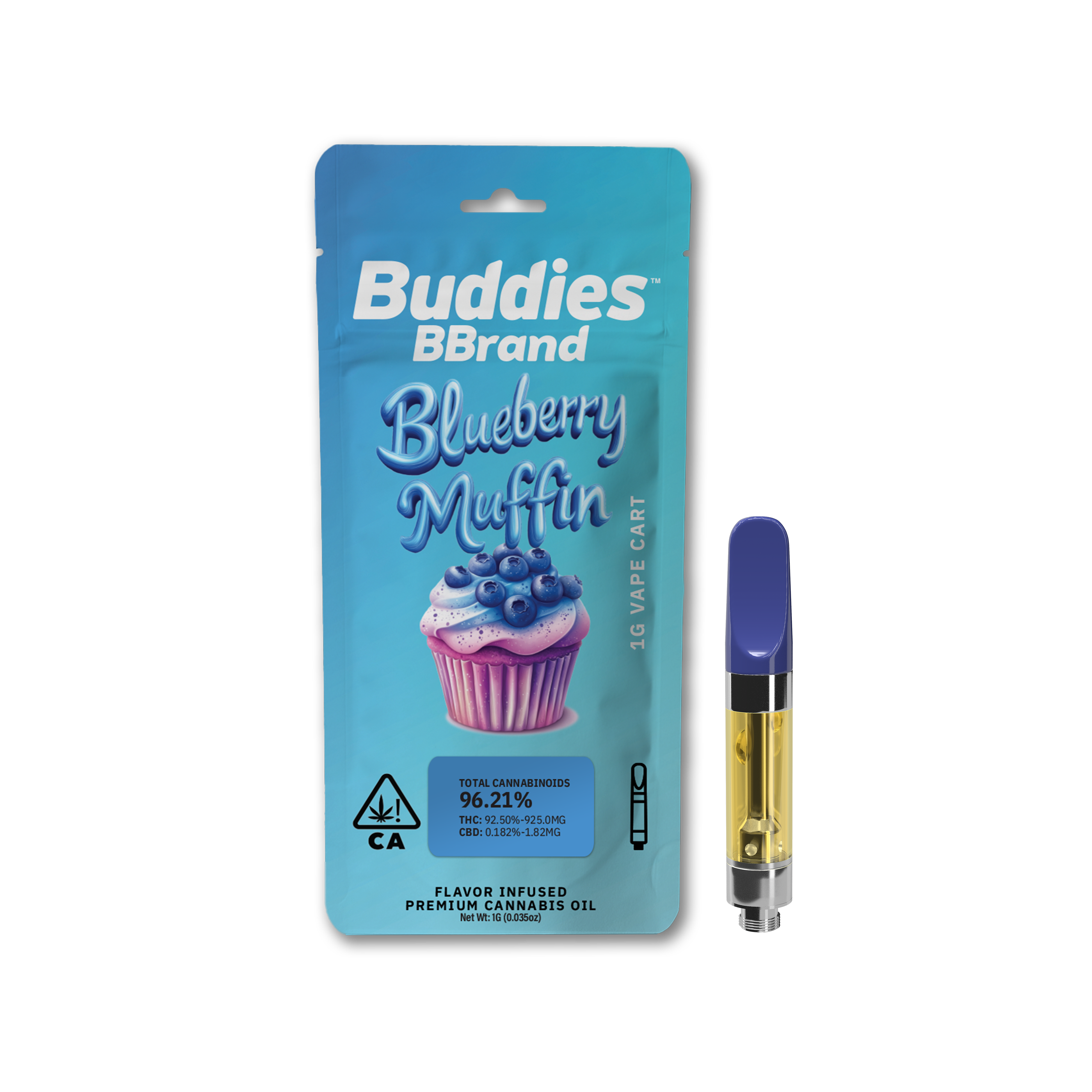 1G- BLUEBERRY MUFFIN- CARTRIDGE