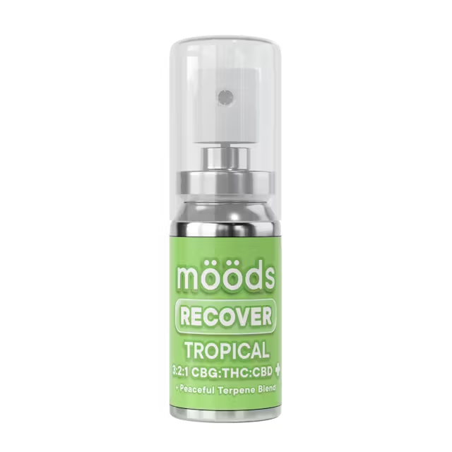 Moods - RECOVER- 3:2:1- CBG:THC:CBN- TROPICAL- SPRAY