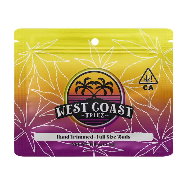 West coast treez - 1/8 OZ- OAKLAND LCG- SUN GROWN