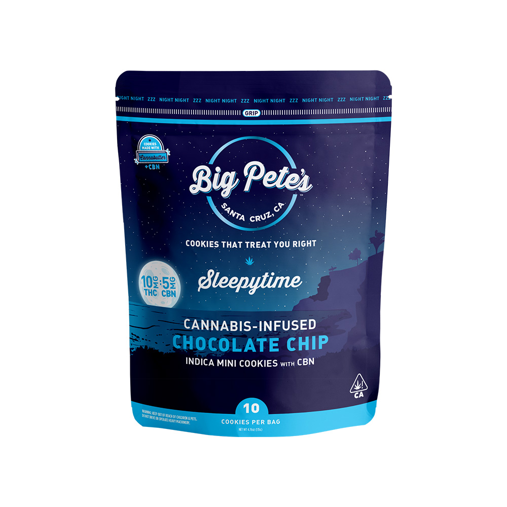Big pete's - 10CT- CHOCOLATE CHIP- 2:1- THC:CBN- COOKIES