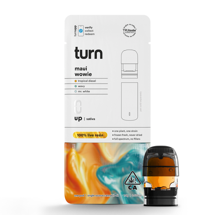 Turn - 1G- MAUI WOWIE- LIVE RESIN- POD Main Image