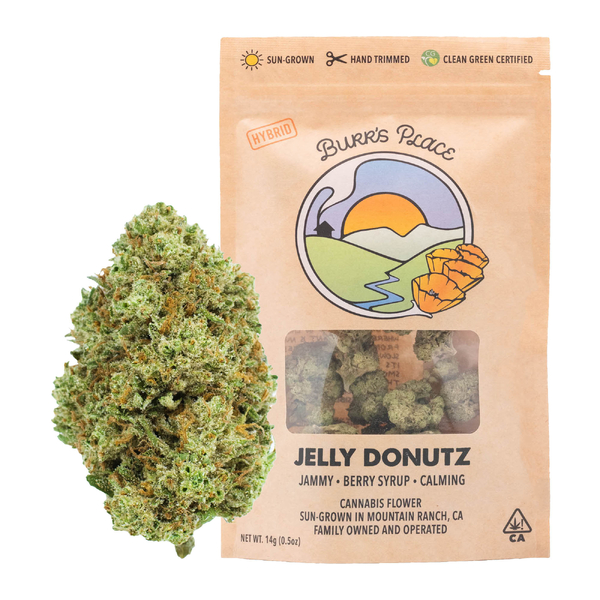 1/2 OZ- JELLY DONUTZ- SUN GROWN
