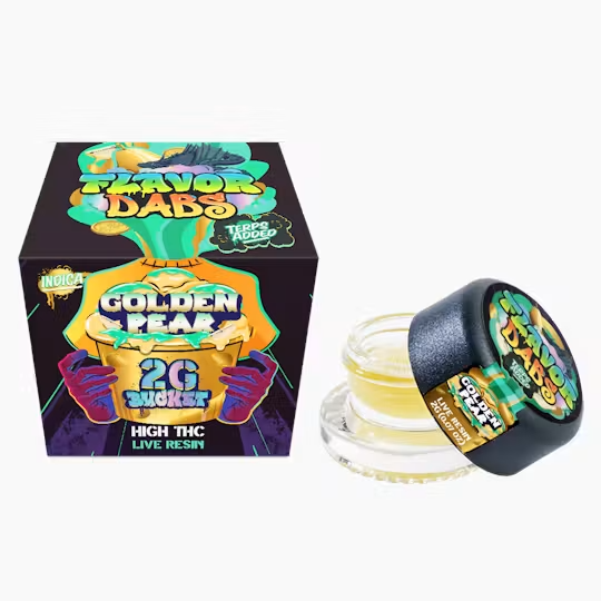 2G- GOLDEN PEAR- LIVE RESIN + TERPENES- FLAVOR DABS