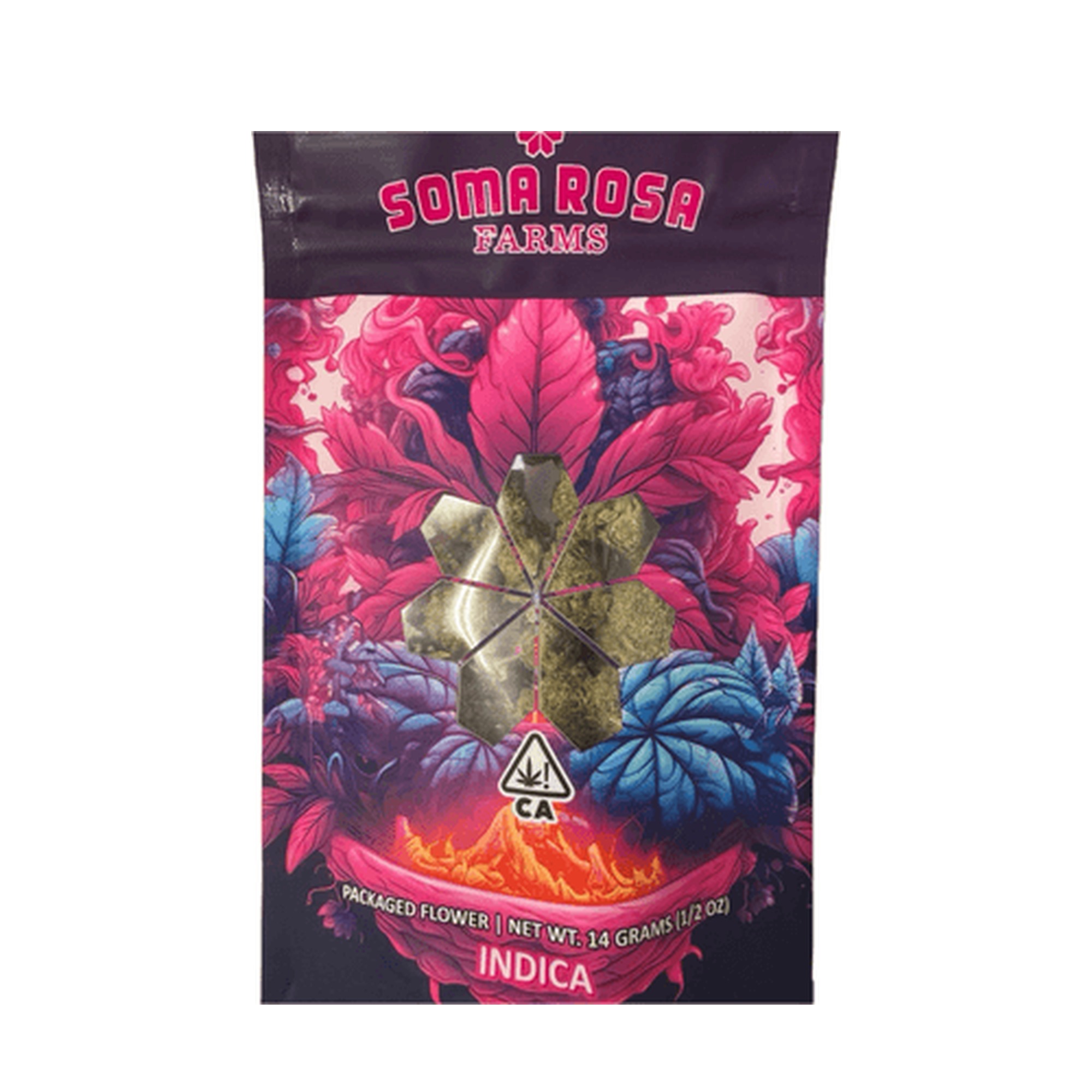 Soma rosa - 1/2 OZ- PACK MULE- SUN GROWN Main Image