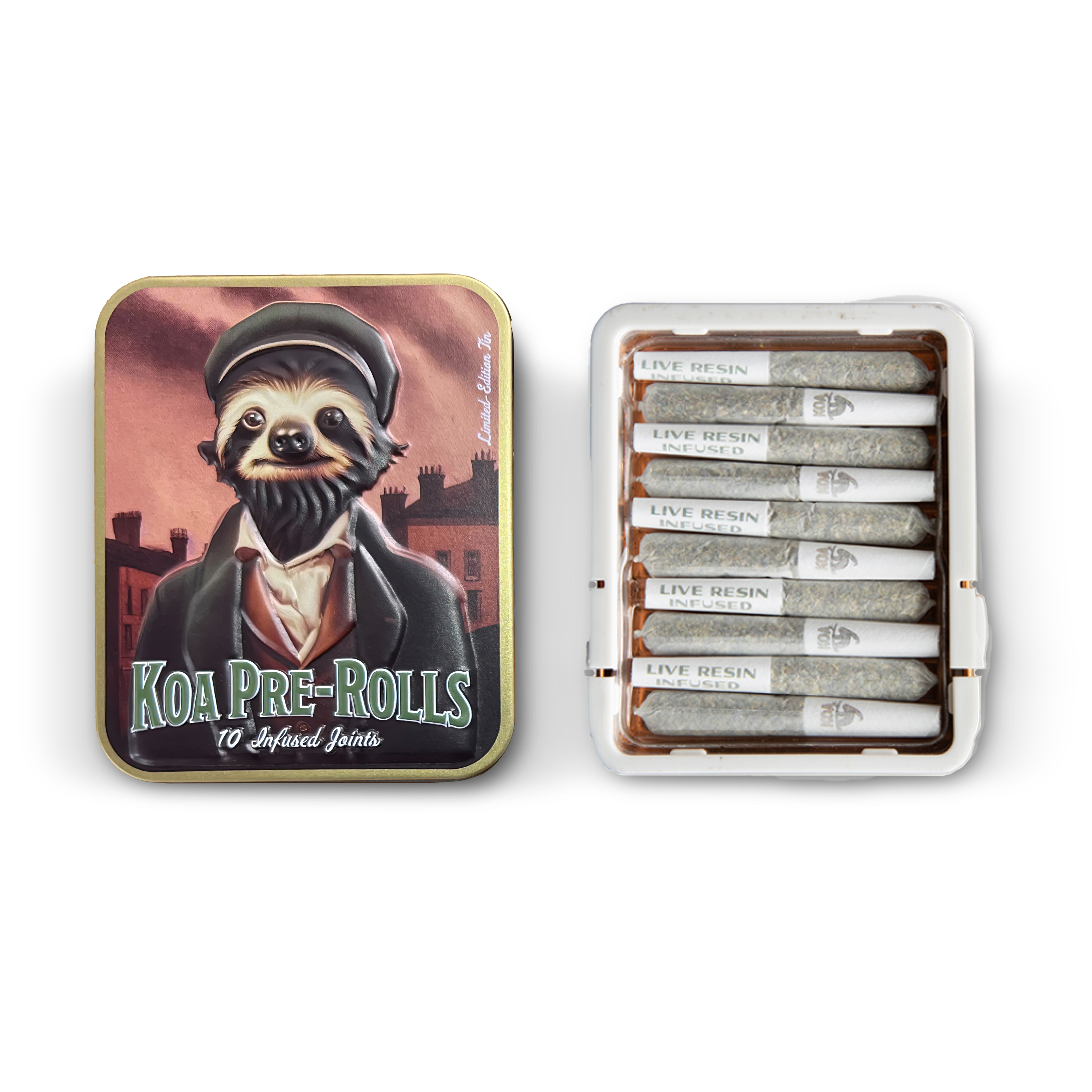 10PK- 0.35G- AMNSESIA HAZE- LIVE RESIN INFUSED