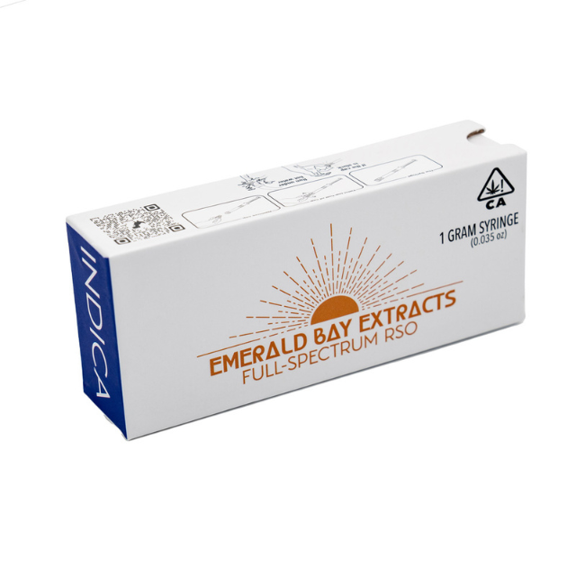 Emerald bay extracts - 1G- MENDO CRUMBLE- RSO- SYRINGE