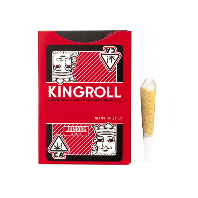 Kingroll - 4PK- 0.75G- CANNALOPE AK X CANNALOPE KUSH- INFUSED