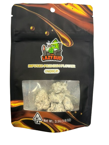 The lazy bud - 1/8 OZ- WHITE TRUFFLE- DIAMOND INFUSED PREMIUM INDOOR