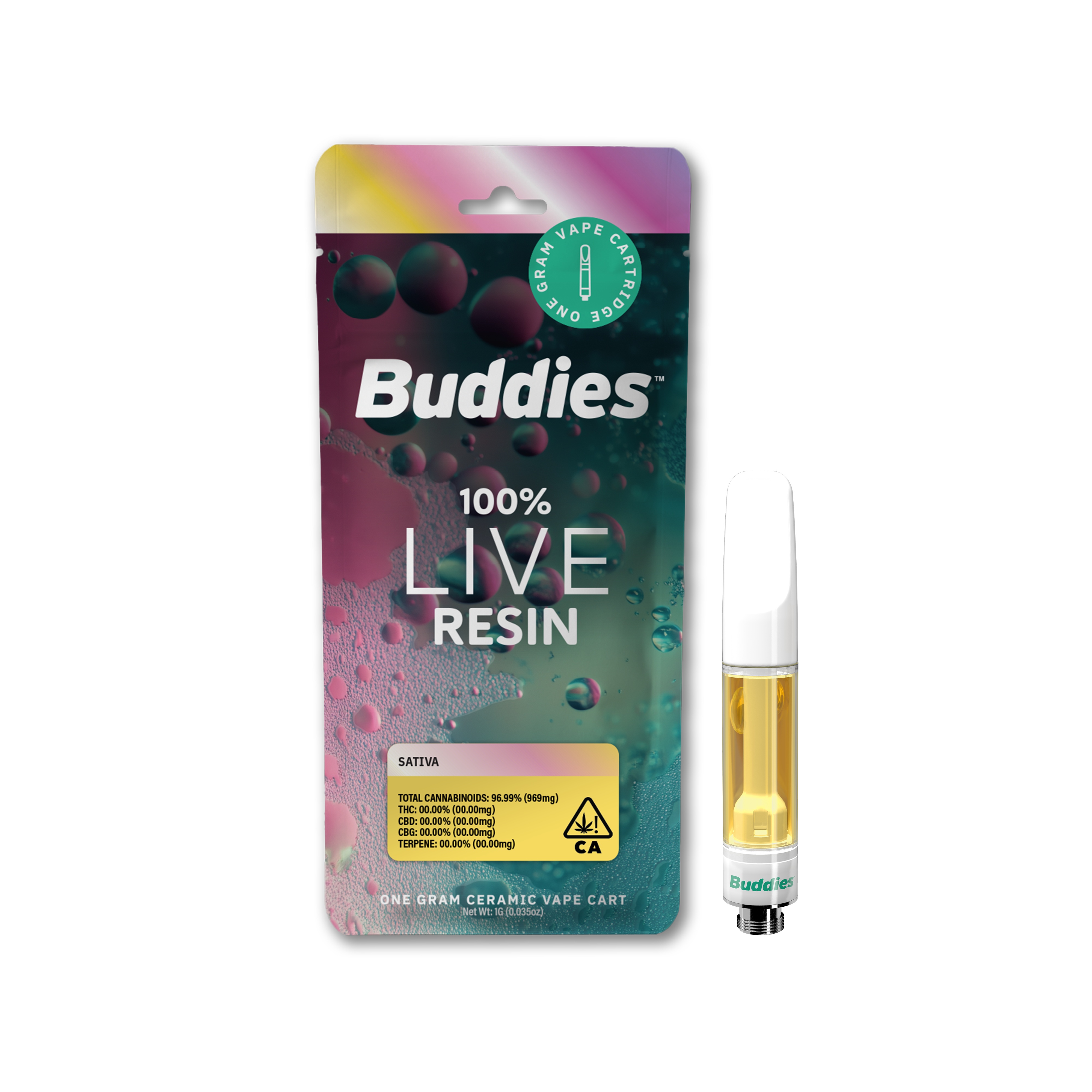 1G- BLAMMO- LIVE RESIN- CARTRIDGE