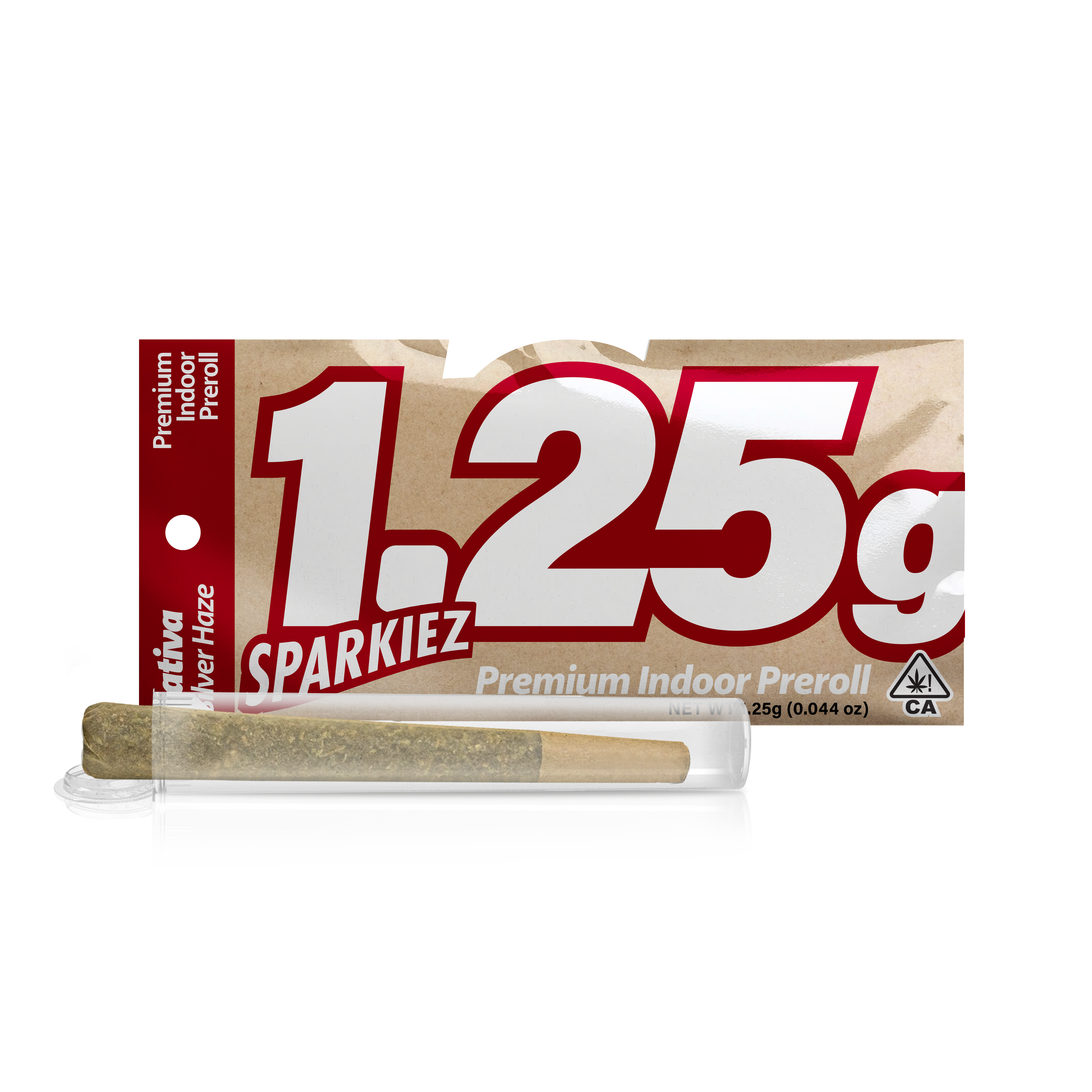 1.25G- SILVER HAZE- PREROLL