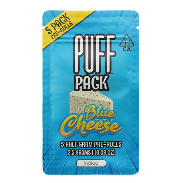 Puff - 5PK- 0.5G- BLUE CHEESE- PRE ROLLS