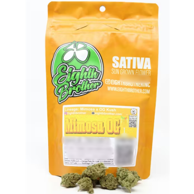 Eighth brother - 1/2 OZ- MIMOSA OG- SUN GROWN