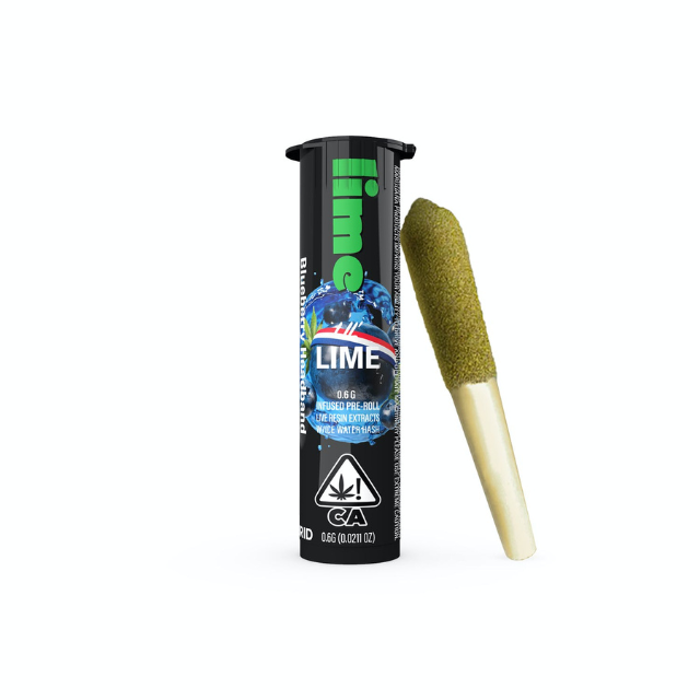 Lime - 0.6G-LIL LIME-BLUEBERRY HEADBAND-INFUSED