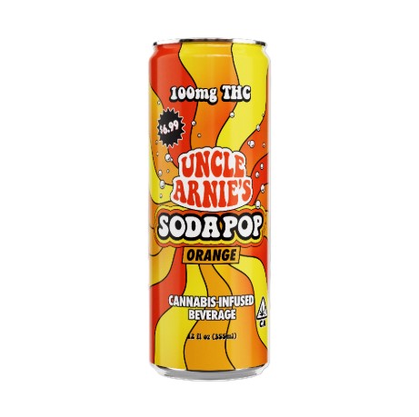 12 FLOZ- 100MG- ORANGE- SODA POP