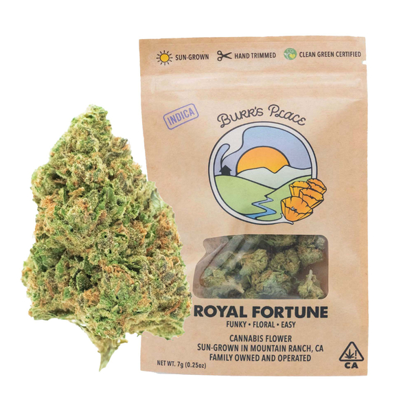 Burr's place - 1/4 OZ- ROYAL FORTUNE- SUN GROWN