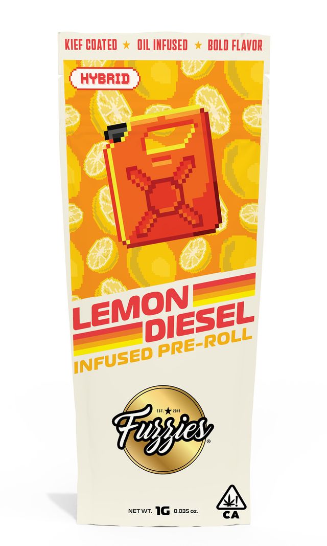 1G - LEMON DIESEL DELIGHT- INFUSED
