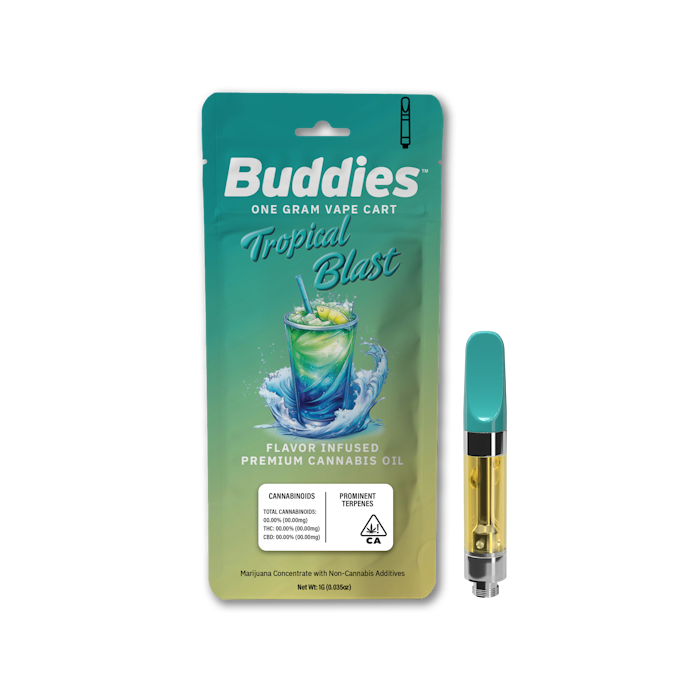 Buddies - 1G- TROPICAL BLAST- FLAVOR INFUSED- CARTRIDGE Main Image