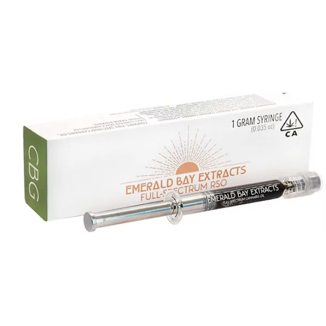 Emerald bay extracts - 1G- WHITE CBG- HIGH CBG- SYRINGE Main Image