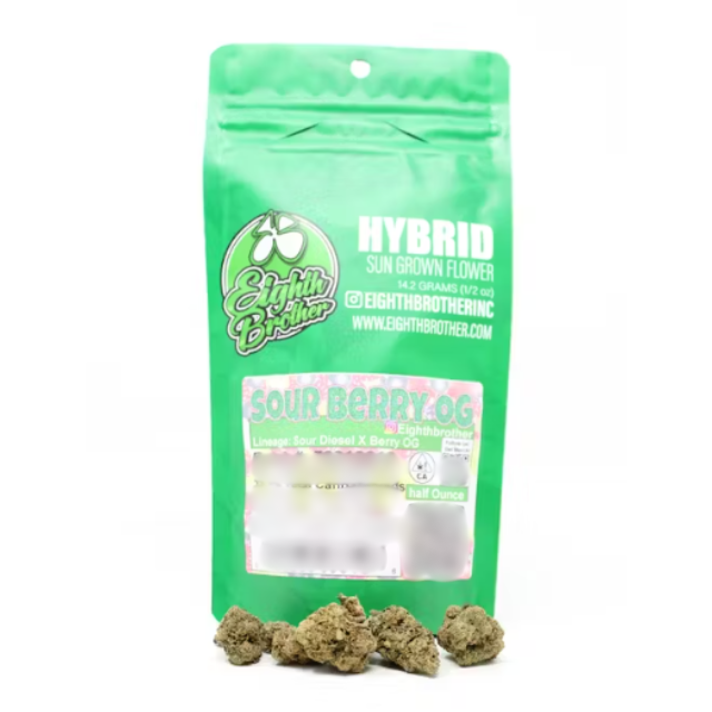 Eighth brother - 1/2 OZ- SOUR BERRY OG- SUN GROWN