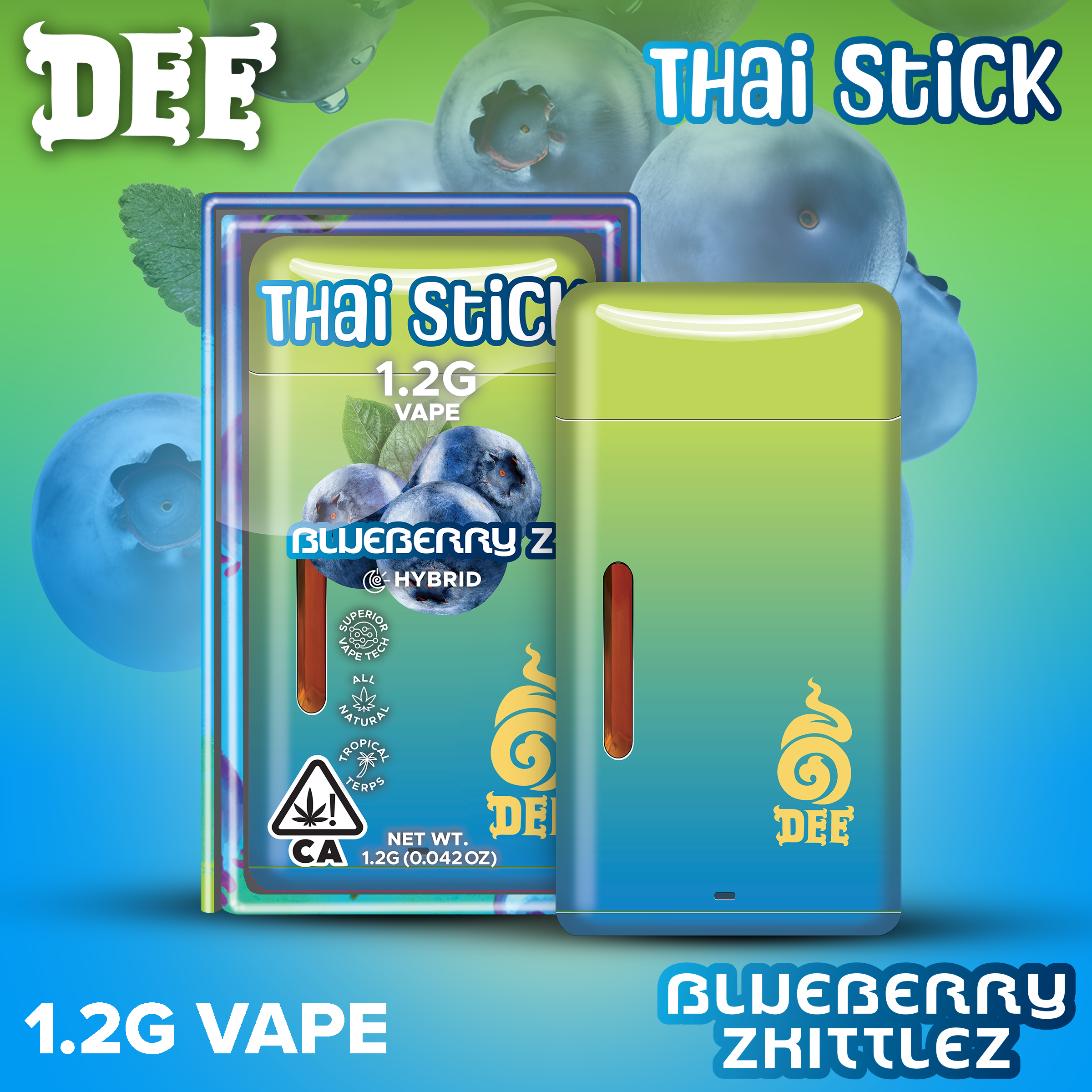 1.2G- BLUEBERRY Z- DISPOSABLE VAPE