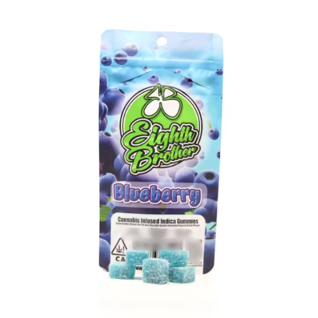Eighth brother - 10CT- BLUEBERRY- GUMMIES