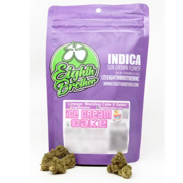 Eighth brother - 1 OZ- ICE CREAM CAKE- SUN GROWN SMALLS