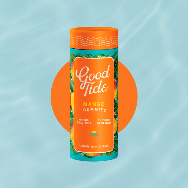 Good tide - 10CT- MANGO- SOLVENTLESS- GUMMIES