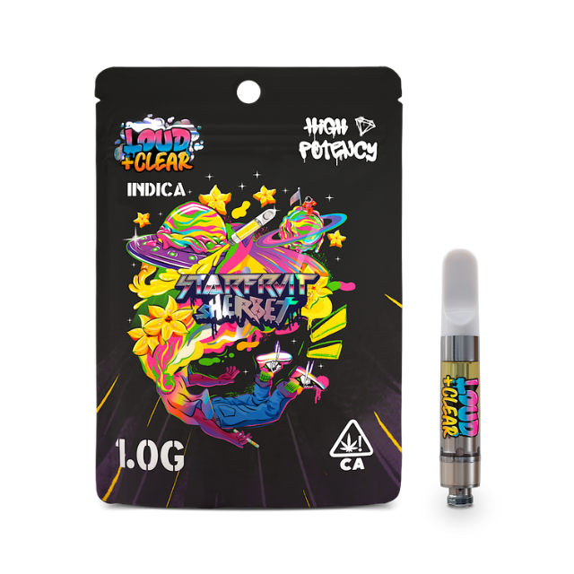 Loud & clear - 1G- STARFRUIT SHERBET- LIQUID DIAMOND- CARTRIDGE