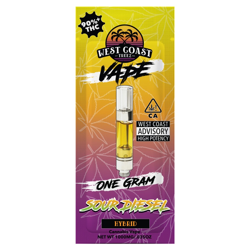 1G- SOUR DIESEL- SATIVA- CARTRIDGE