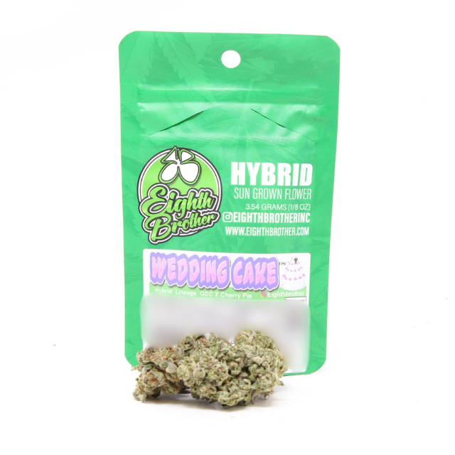 Eighth brother - 1/4 OZ- WEDDING CAKE- SUN GROWN