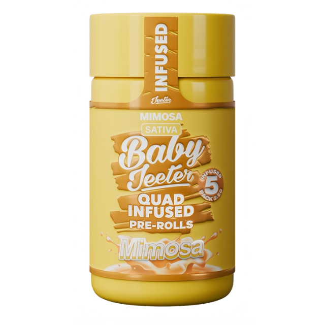 Jeeter - 5PK- 0.5G- MIMOSA- INFUSED- BABY JEETER