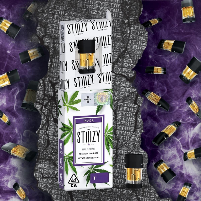 Stiiizy - 0.5G- THC- PURPLE PUNCH- POD