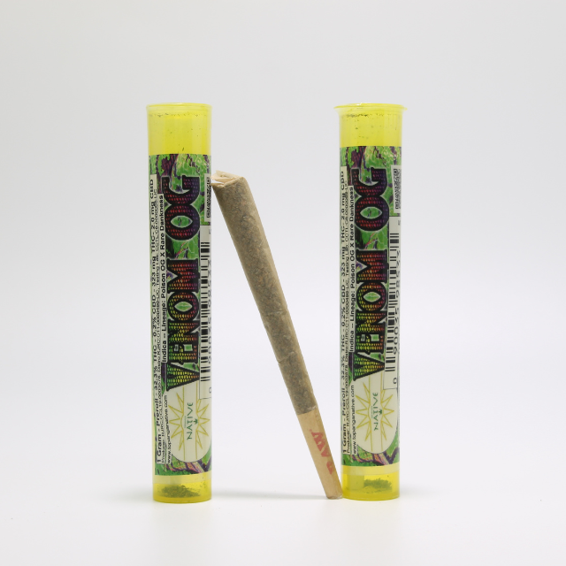 Eighth brother - DISCOUNTED $5- 1G- VENOM OG- PRE ROLL