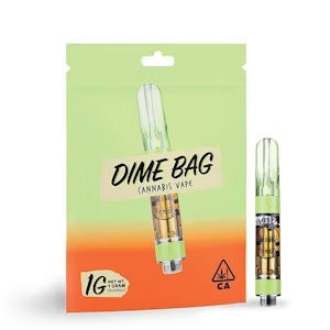 Dime bag - 1G- PINEAPPLE TRAINWRECK- CARTRIDGE Main Image