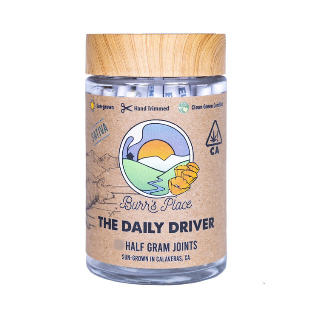 Burr's place - 10PK- 0.7G- THE DAILY DRIVER- PREROLL