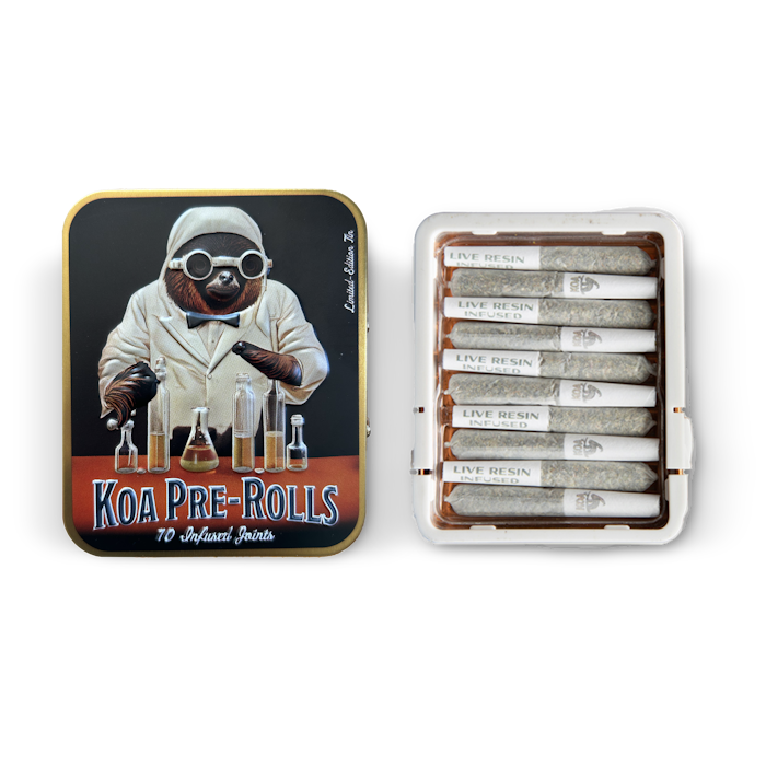 Koa cannabis co. - 10PK- 0.35G- STRAWBERRY COUGH X TANGIE- LIVE RESIN INFUSED Main Image