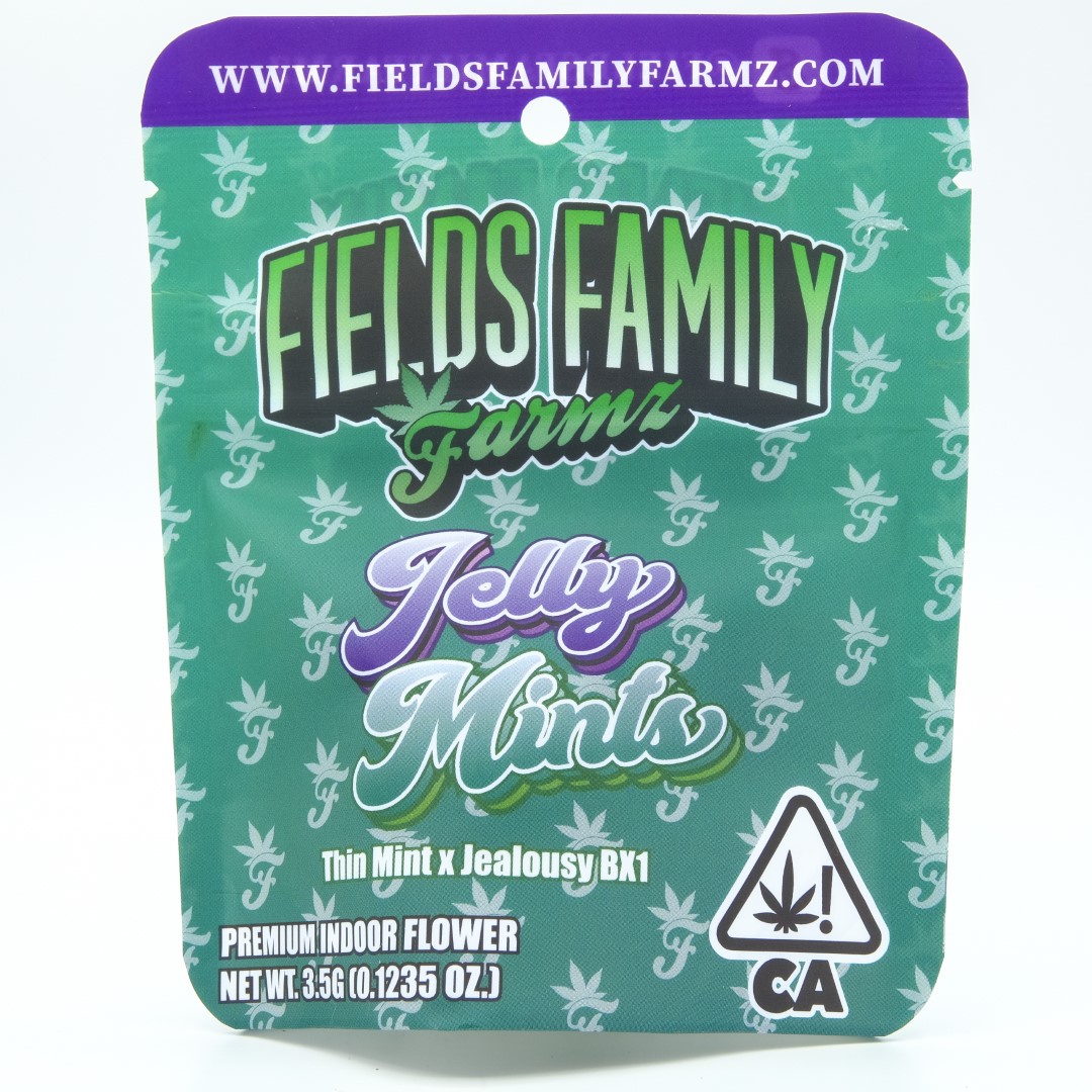 Fields family farmz - 1/8 OZ- JELLY MINTS- PREMIUM INDOOR SMALLS Main Image