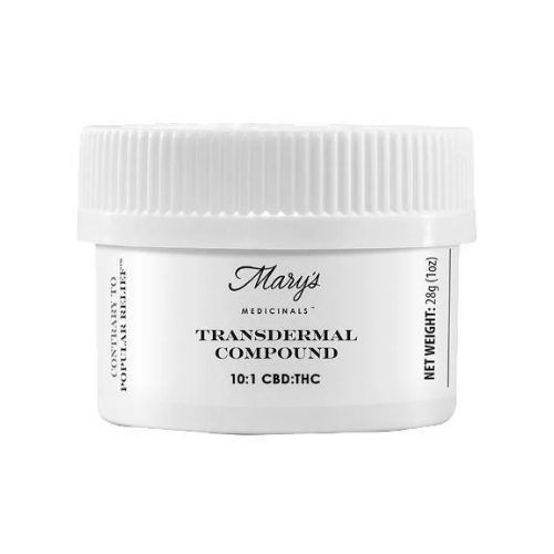 Mary's medicinals - 28G- 10:1- CBD:THC- TRANSDERMAL COMPOUND Main Image