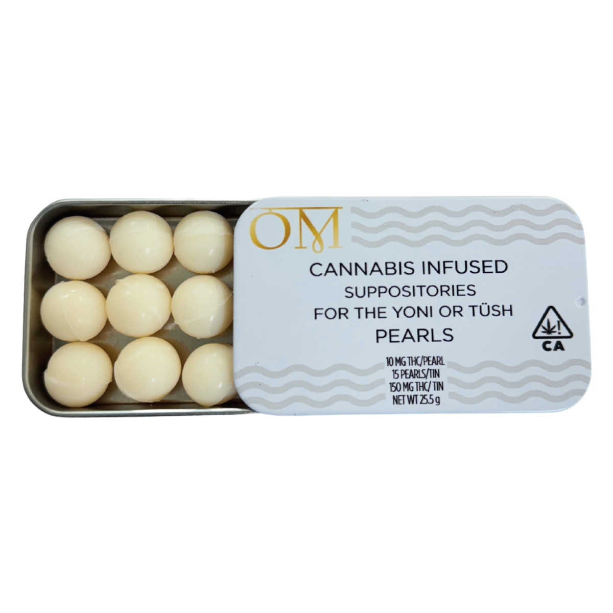Om - 15CT- 10MG- THC PEARLS- SUPPOSITORIES