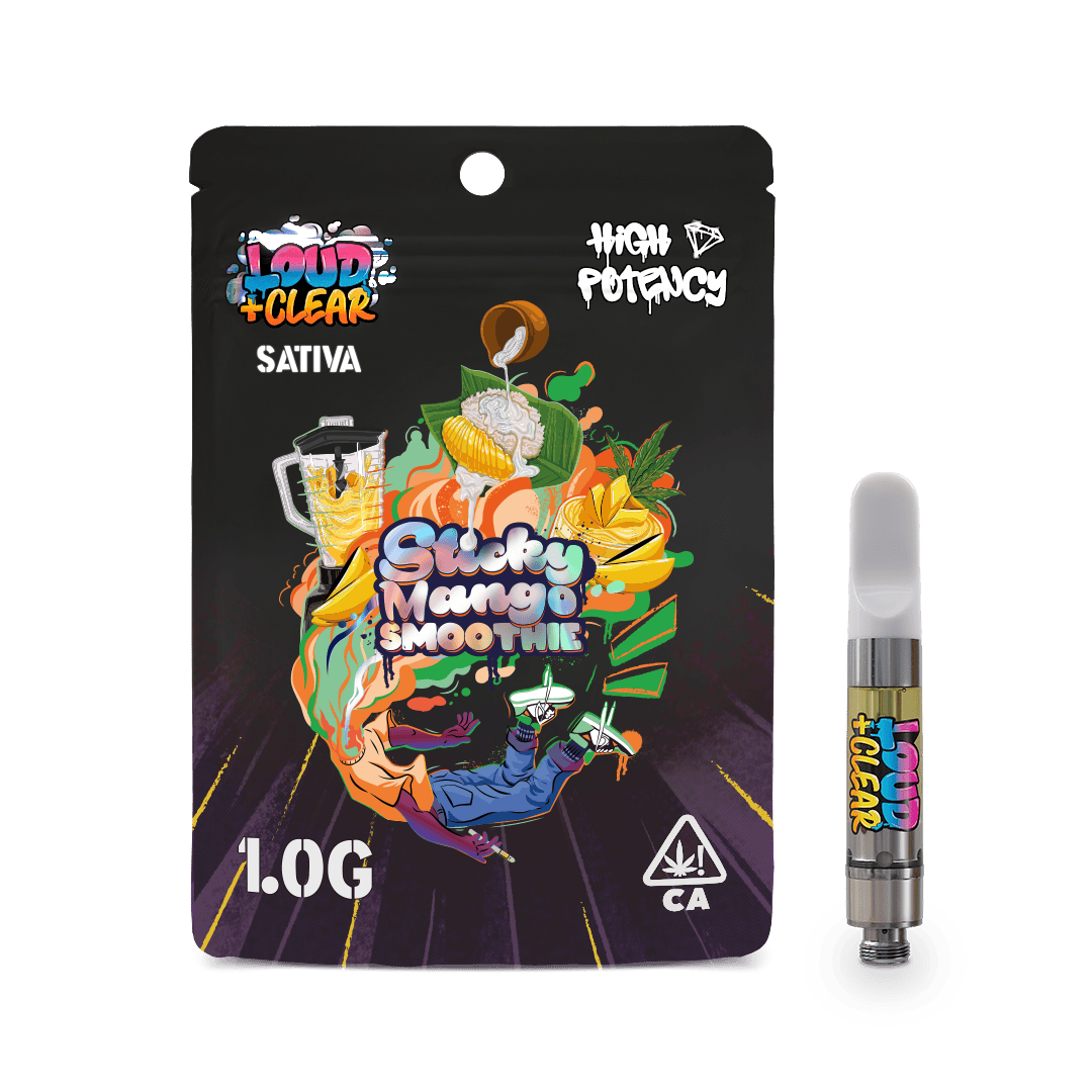 Loud & clear - 1G- STICKY MANGO SMOOTHIE- LIQUID DIAMOND- CARTRIDGE