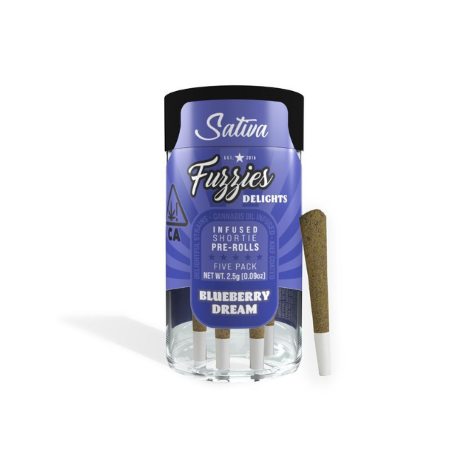 5PK- 0.5G- BLUEBERRY DREAM- INFUSED- DELIGHTS