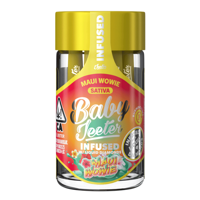 5PK- 0.5G- MAUI WOWIE- INFUSED- BABY JEETERS