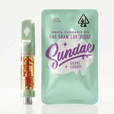 DISCOUNTED- 1G- GRAPE SORBET- CARTRIDGE